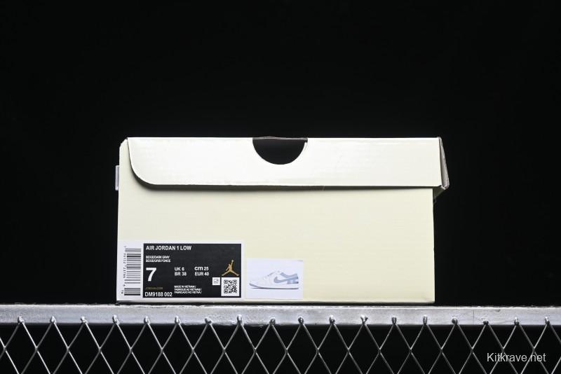 Nike Air Jordan 1 Low OF Collaboration Custom High-End Retro Basketball Shoes - DM9188-002