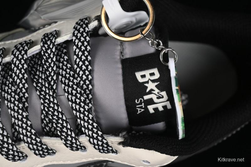 Nike Air Force 1 '07 Low Bape Collaboration - Beige Grey Black Low-Top Casual Sneakers BB6566-209