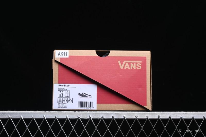 Vans Knu Skool Low-Top Retro Casual Vulcanized Slip-On Shoes - VN0009QCSWE