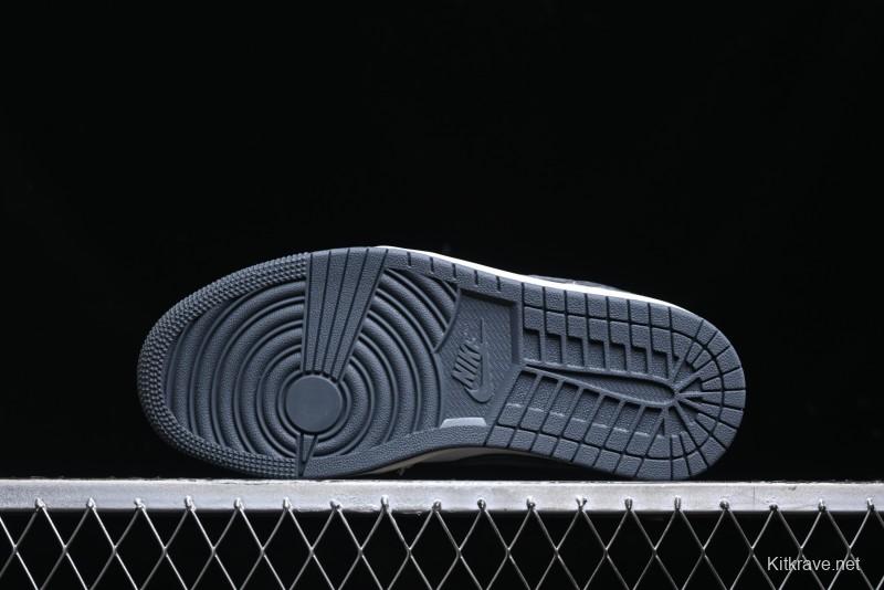 Nike Air Jordan 1 Low OF Collaboration Custom High-End Retro Basketball Shoes - DM9188-002