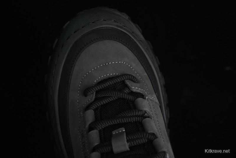 ECCO Off-Road Series Lightweight Cushioned Leather Durable Outdoor Hiking Running Shoes - 63513001001