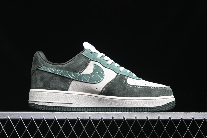 Nike Air Force 1 '07 Low Gucci Collaboration Jade Green Flywire Low-Top Casual Sneakers - KK1988-026