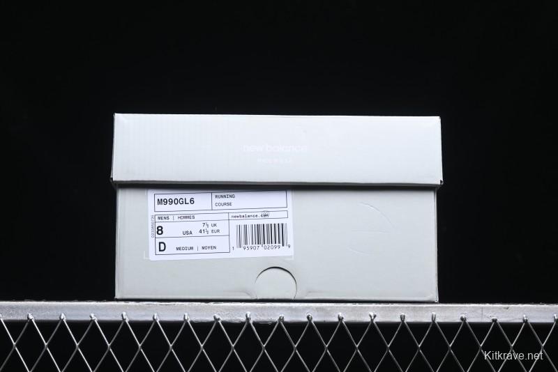 New Balance Made in USA M990 Classic Retro Running Shoes - M990GL6
