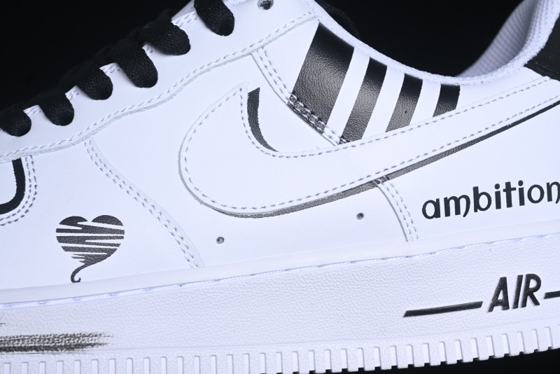 Nike Air Force 1 '07 Low Casual Sneakers with Full-Length Air Cushion - CW2288-022