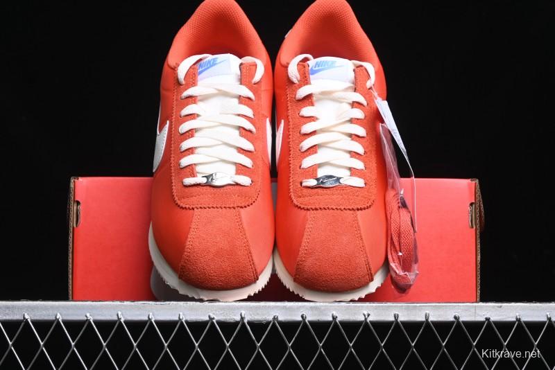 Nike Classic Cortez Leather Retro Running Shoes - DZ2795-601