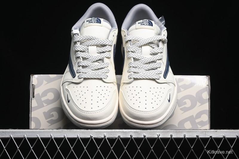 Nike Travis Scott x Fragment Design x Air Jordan 1 Low OG SP AJ1 Low Top Casual Sneakers - XS3086-002