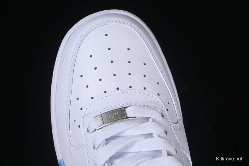 Nike Air Force 1 '07 Low Casual Sneakers with Built-in Full-Length Air Cushion - DD8959-100
