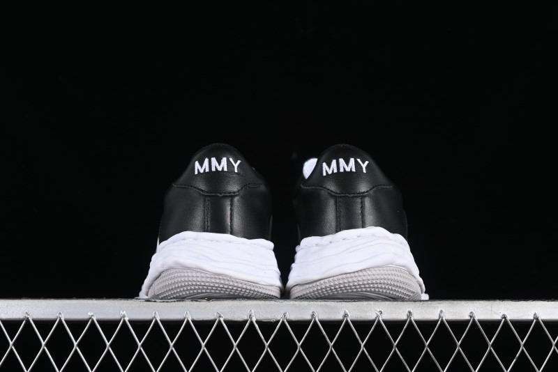 MMY Wayne Original Sole Leather Low Sneaker with Deconstructed Ice Cream Sole - W.E5