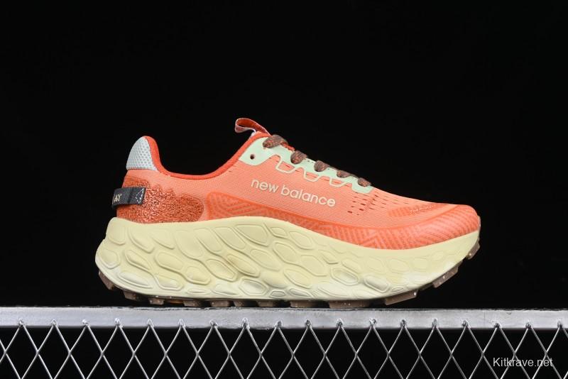 New Balance Fresh Foam X More V3TDS Durable Slip-Resistant Low-Top Running Shoes - WTMORCO3