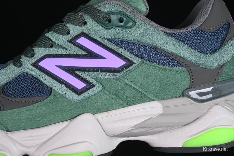 New Balance 9060 Retro Casual Running Shoes with ABZORB Cushioning Technology - U9060GRE
