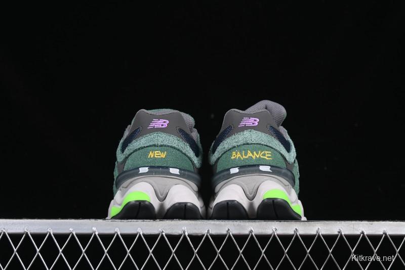 New Balance 9060 Retro Casual Running Shoes with ABZORB Cushioning Technology - U9060GRE