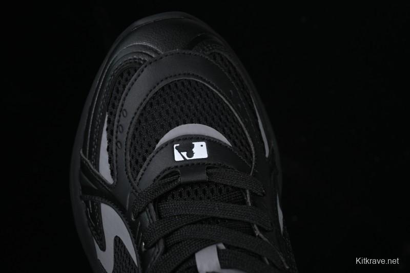 New York Yankees MLB Bigball Chunky Curve Thick Sole Casual Running Shoes - 3ARNSPL4N07BKS