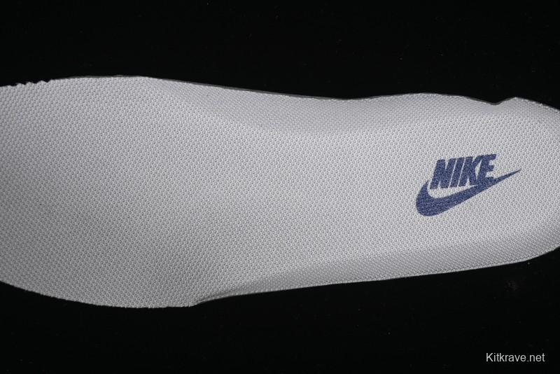 Nike Air Force 1 '07 Low The North Face Collaboration Grey Blue Lace-Up Low-Top Casual Sneakers - DM6688-024