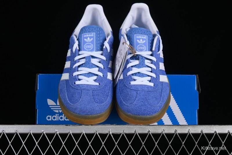 Adidas Originals Gazelle Indoor Retro Casual Slip-Resistant Wear-Resistant Low-Top Sneakers - HQ8717