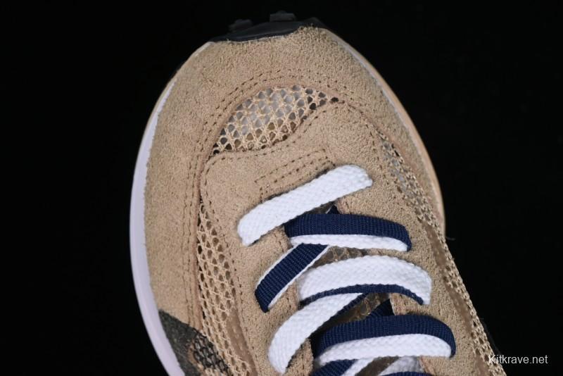 Nike Sacai VaporWaffle 3.0 Deconstructed Running Shoes with Layered Sole - CV1363-102