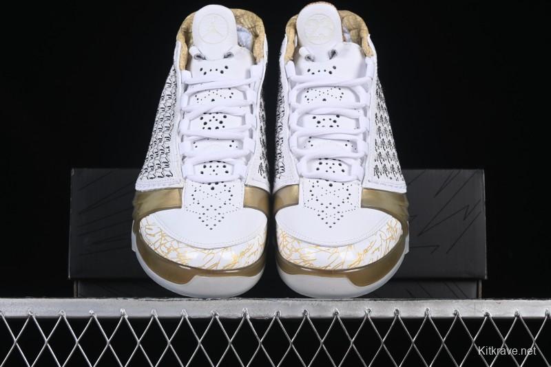 Nike Air Jordan 23 AJ23 Mid Retro Casual Basketball Shoes with Visible Air Cushion - 853336-123