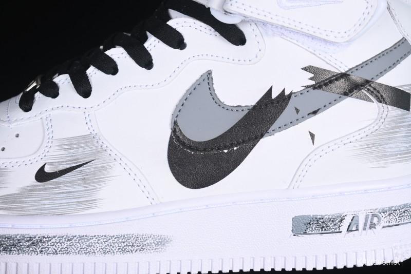 Nike Air Force 1 '07 Mid Custom Print Anime Theme Casual Sneakers - ZH0316-053