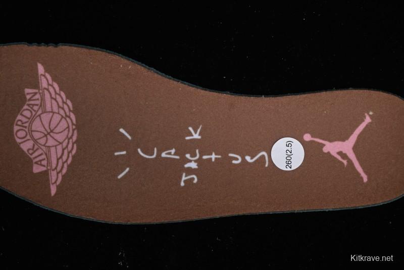 Nike Travis Scott x Air Jordan 1 Low OG AJ1 Reverse Swoosh Sneakers - DM7866-106