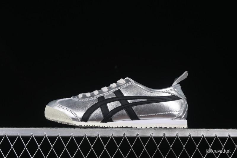 Onitsuka Tiger Mexico 66 Low-Top Leather Sneakers for Casual Running and Leisure - 1183B566-020
