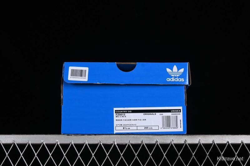 Adidas Wales Bonner Originals Country OG Fashion Casual Skate Shoes - FZ0013