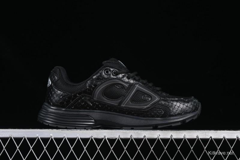 Dior B30 Sneakers with Reflective CD30 Logo and Lightweight Rubber Sole - CD30