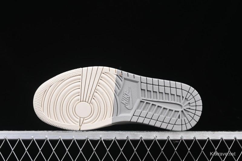 Nike Travis Scott x Fragment Design x Air Jordan 1 Low OG SP AJ1 Retro Sneakers - SJ2068-132