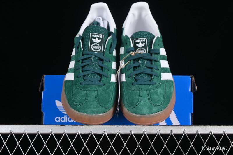 Adidas Originals Gazelle Indoor Retro Casual Slip-Resistant Wear-Resistant Low-Top Sneakers - IG1596