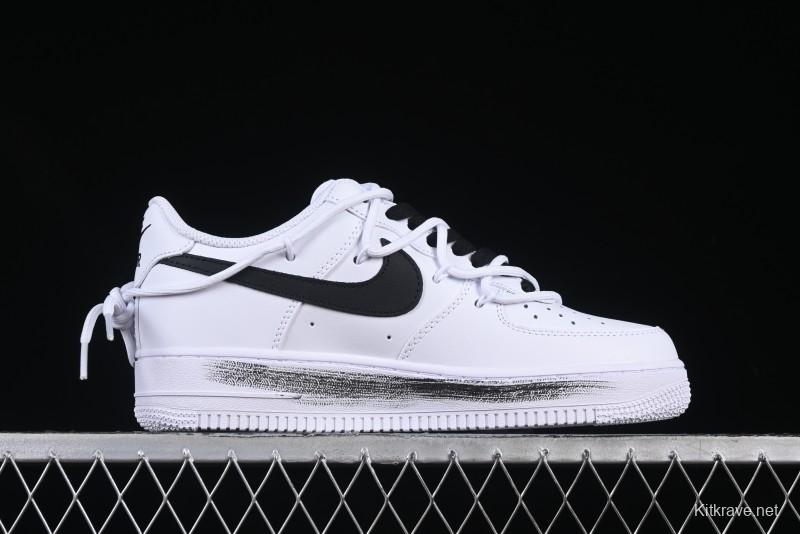 Nike Air Force 1'07 Low Custom 2D Daisy Graffiti Hand-Painted Casual Sneakers - CK0316-060