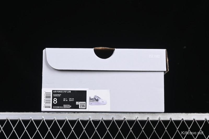Nike Air Force 1 '07 Low Hand-Painted Broken Hook Casual Sneakers - CV2288-011