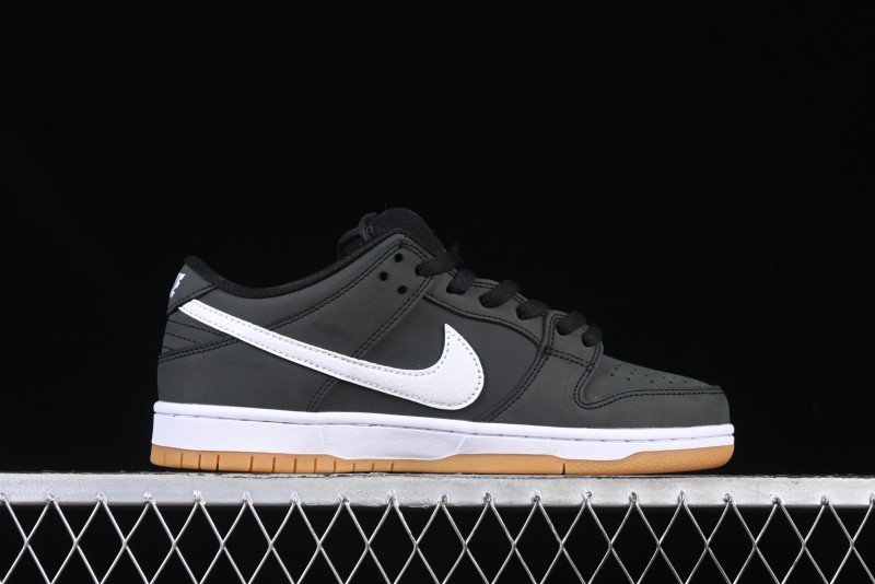 Nike SB Dunk Low Suede Black Skateboarding Shoes - CD2563-006