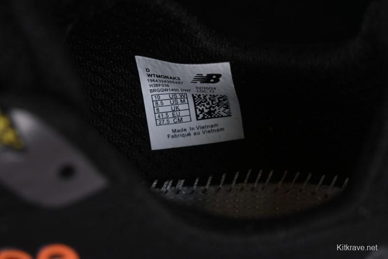 New Balance Fresh Foam X More V3TDS Low-Top Running Shoes with Durable Anti-Slip Design - WTMORAK3