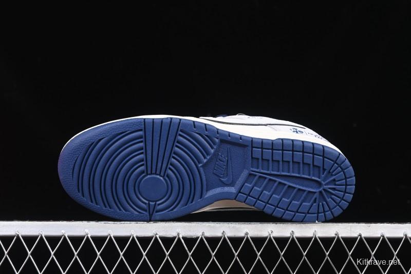 Nike SB Dunk Low The North Face Year of the Snake Collaboration Anniversary Edition Custom Low-Top Casual Skate Shoes - DM6868-014