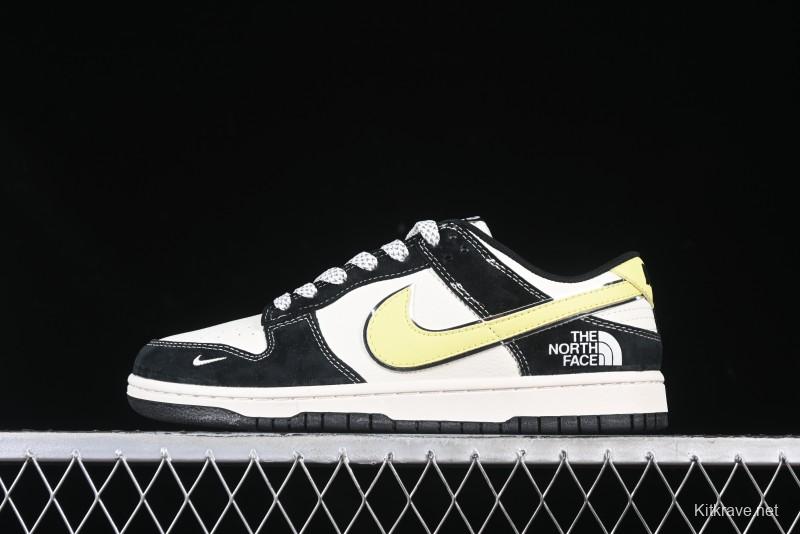 Nike SB Dunk Low The North Face Collaboration Anniversary High-End Custom Low-Top Casual Skate Shoes - XX3168-113