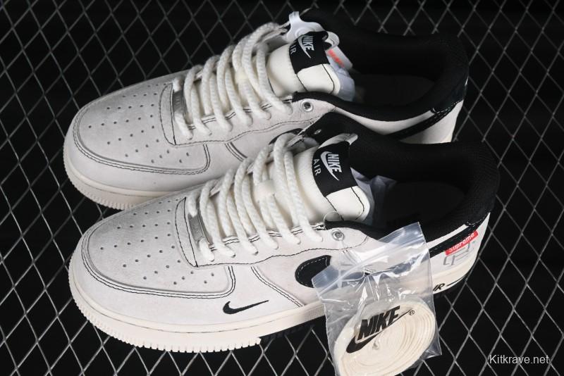 Nike Air Force 1 '07 Low Champion Collaboration Triple Swoosh Low-Top Casual Sneakers - SJ6698-021