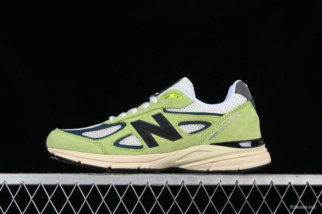 New Balance 990 Series Premium Made in USA Retro Running Shoes - M990NB4