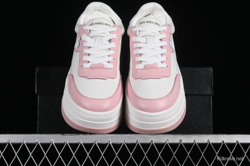 ANN ANDELMAN Pink White Chunky Retro Low-Top Sneakers - 210821