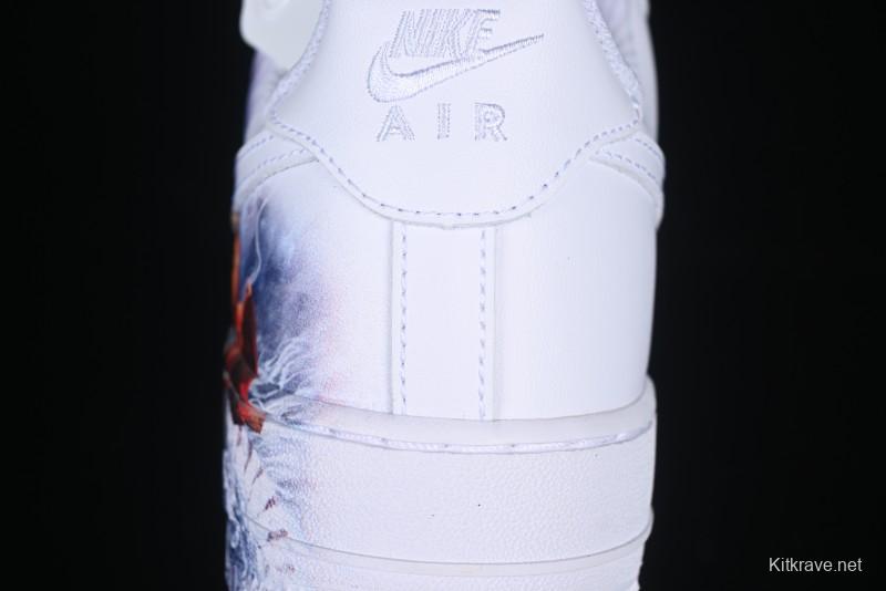 Nike Air Force 1 '07 Low Casual Sneakers with All-sole Air Cushion - DD8959-100