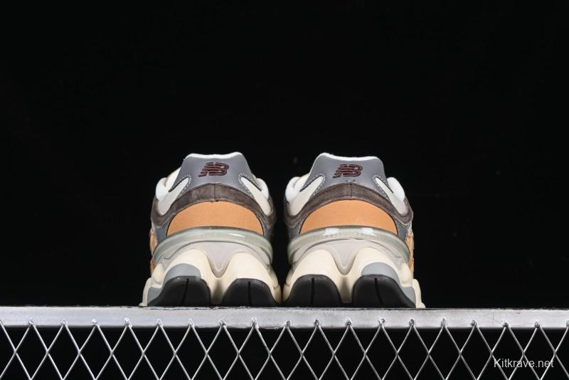 New Balance 9060 Retro Casual Running Shoes with ABZORB Cushioning - U9060WOR