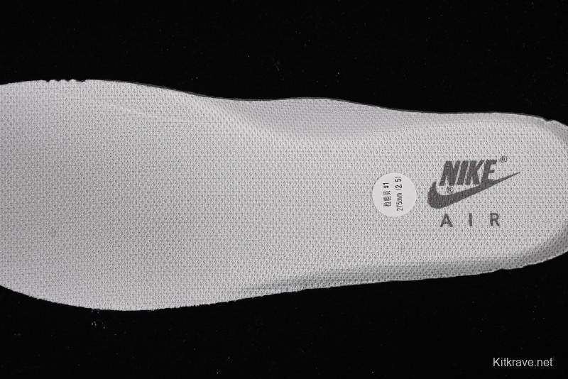 Nike Air Force 1 '07 Low Casual Sneakers with Hemp Rope Laces and Distressed Design - 315122-333