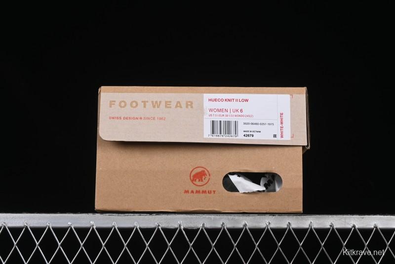 Mammut Hueco Knit II Low Hiking Shoes with Cushioning Anti-Slip and Durability - 42679