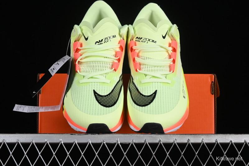 Nike Zoom Rival Fly 3 Lightweight Fabric Comfortable Cushion Anti-Slip Low-Top Casual Running Shoes - CT2405-700