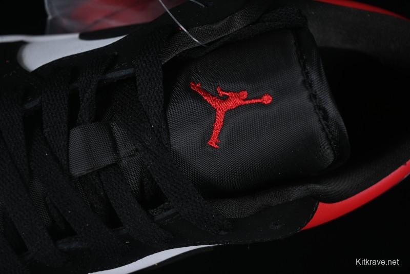 Nike Air Jordan 1 Low "White Black Gym Red" Retro Casual Sneakers - IB8971-106