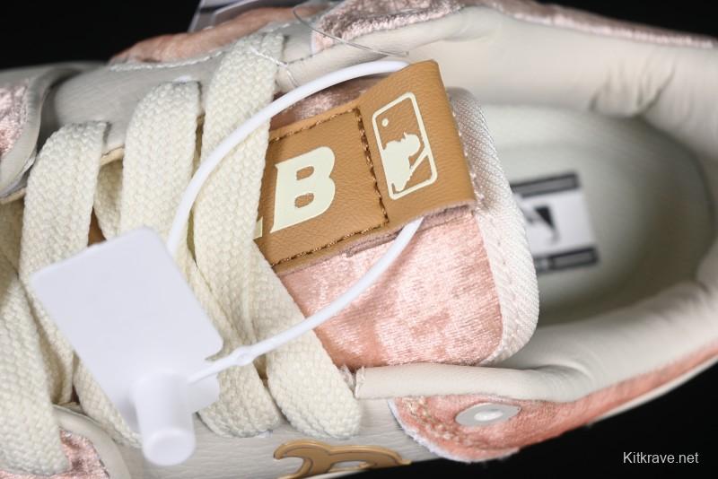 New York Yankees MLB Bigball Chunky Window Velvet Monogram Thick Platform Casual Running Shoes - 3ASXCVC4643BGS