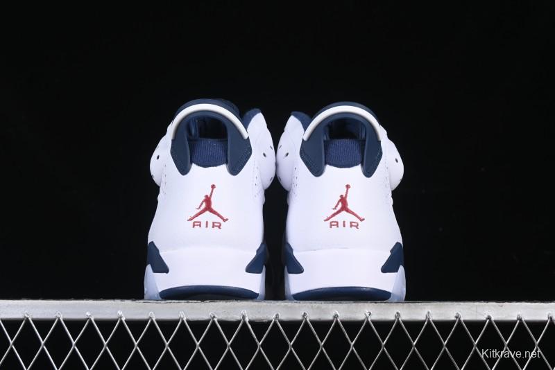 Nike Air Jordan 6 Retro "Olympic" Basketball Shoes - CT8529-164