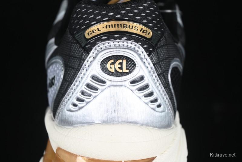 Asics Gel-Nimbus 10.1 Retro Breathable Casual Shoes with Cushioning for Men - 1203A543-020