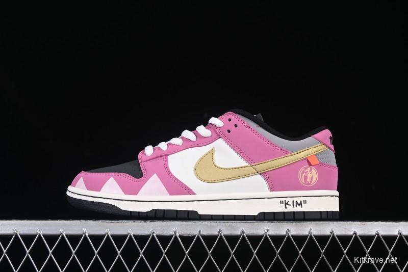 Nike SB Dunk Low Power Rangers Pterodactyl Colorway Anniversary Custom Low-Top Casual Skate Shoes - ZZ1998-002