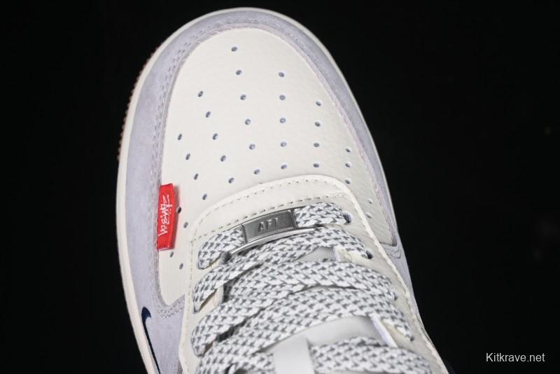 Nike Air Force 1 '07 Low Stussy Collaboration Year of the Snake Limited Edition Red Snake Low-Top Casual Sneakers - XS1958-502