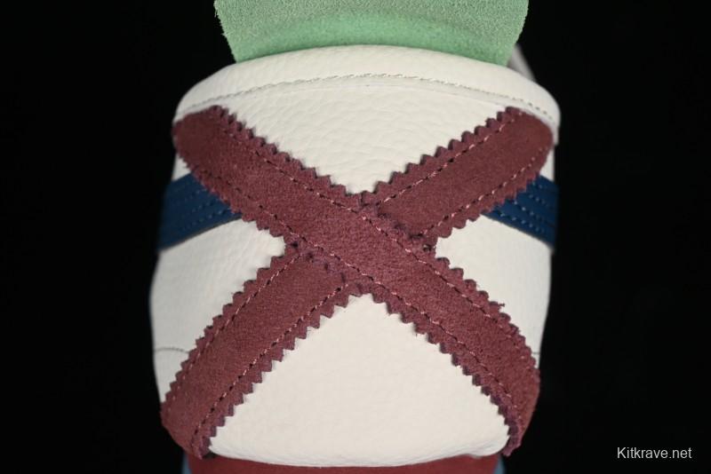 Onitsuka Tiger Mexico 66 Low-Top Leather Casual Running Shoes - 1183A201-115