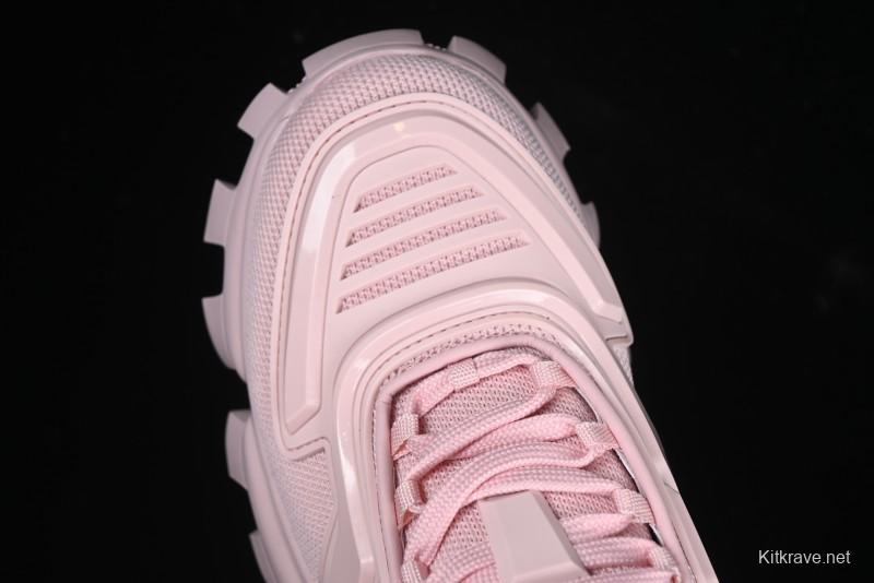 Prada Cloudbust Air Thunder Lifestyle Low-Top Sneakers with Anti-Slip and Wear-Resistant Design - 1E819L