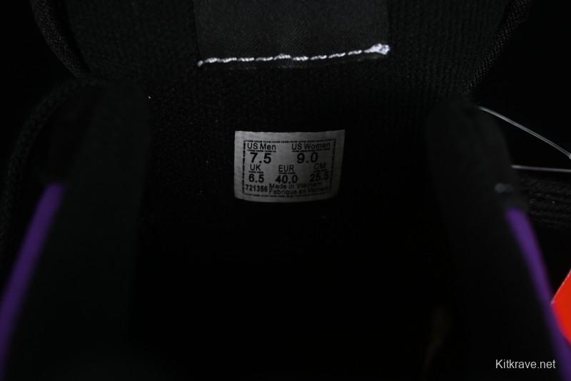 Vans Classics Knu Skool Black Purple Slip-On Shoes - VN0009QCSWE